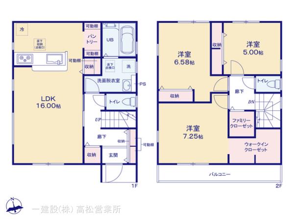 リーブルガーデン高松市木太町第九の見取り図