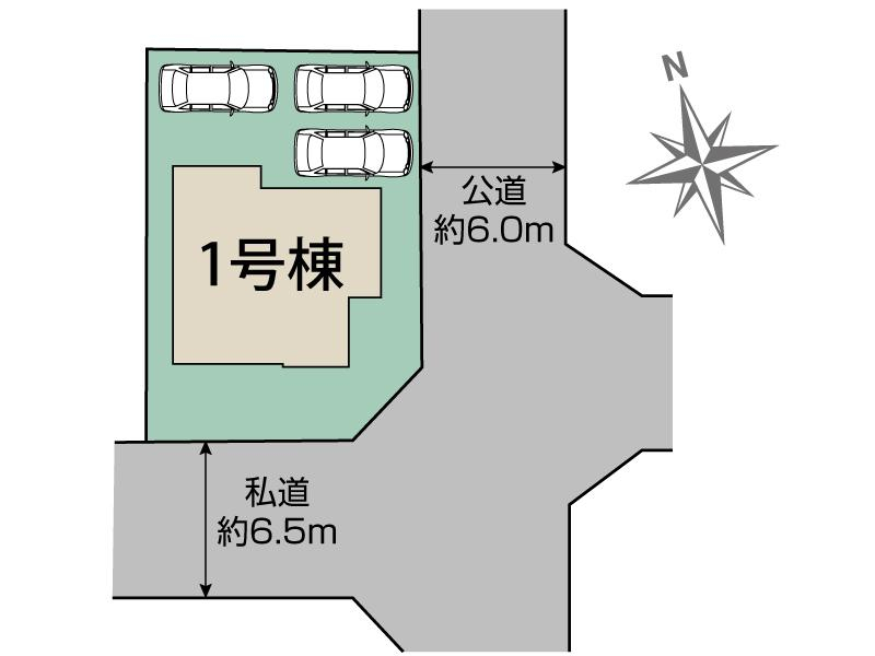 ブルーミングガーデン仙台市青葉区菊田町１棟の見取り図