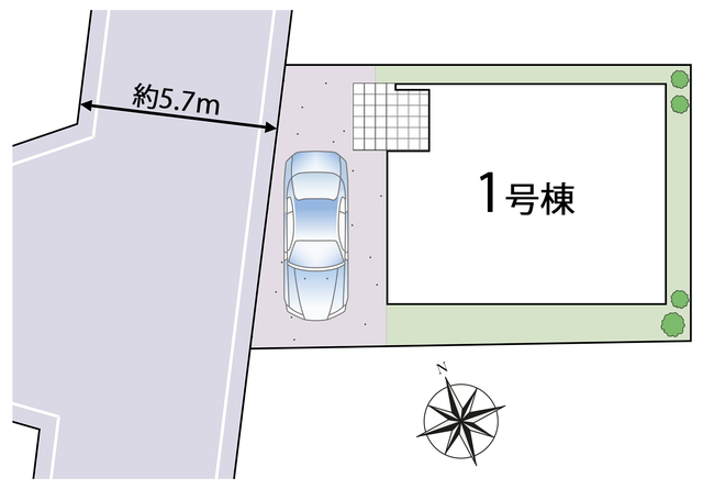 ハートフルタウン市川市稲越1丁目の外観②