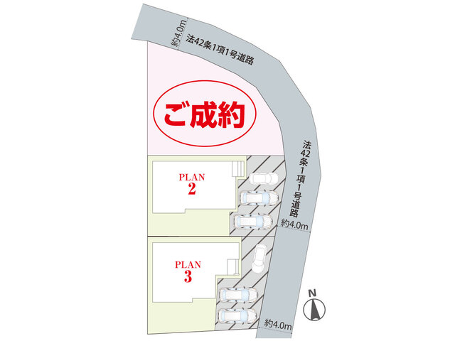 ハートフルタウン土浦市上高津新町Ⅰの見取り図
