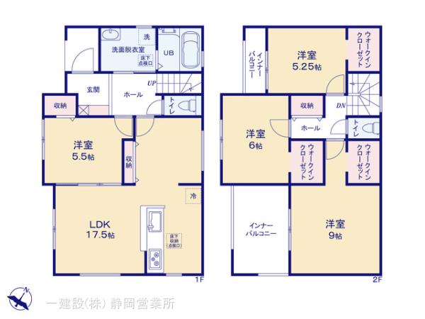 リーブルガーデン吉田町住吉4期の見取り図