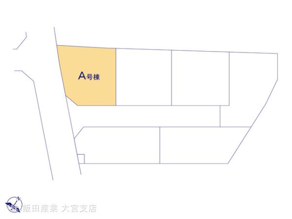ハートフルタウン上尾原市11期の見取り図