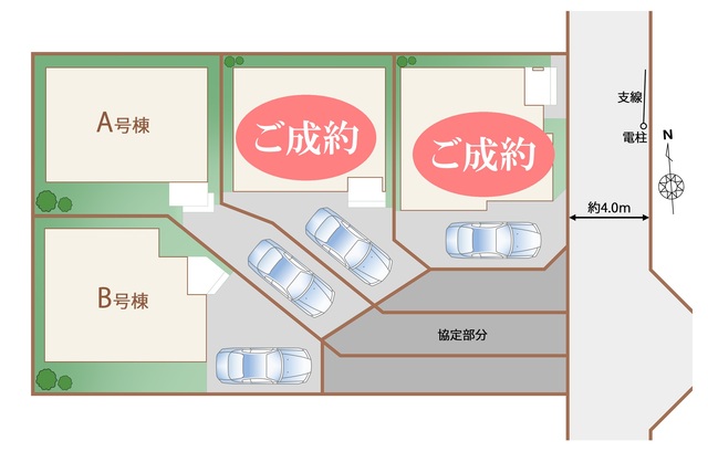 ハートフルタウン小平天神町1丁目の見取り図