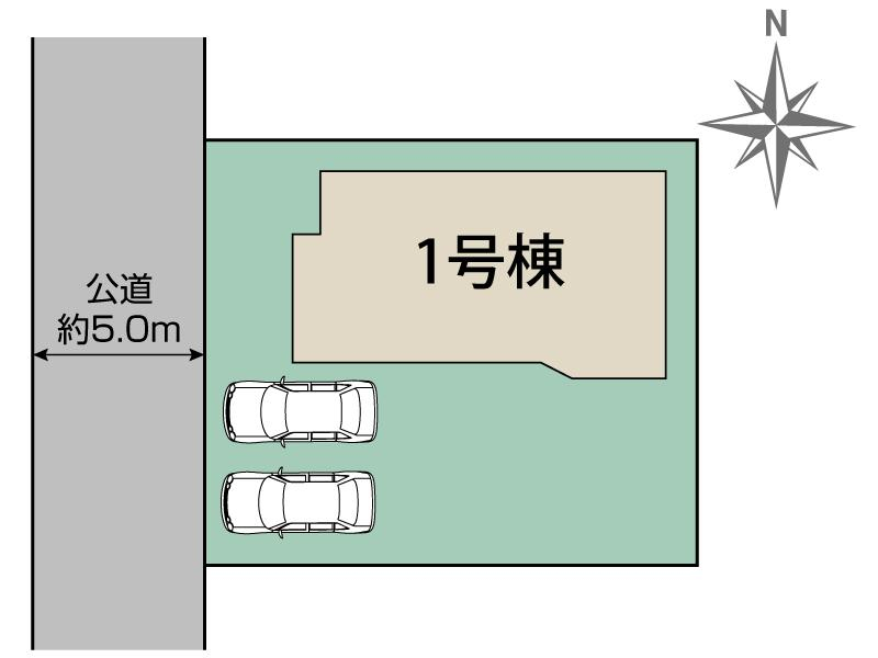 ブルーミングガーデン磯城郡田原本町宮森１棟の見取り図