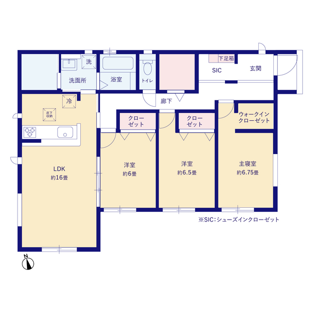 グラファーレ4253浜松市寺脇町４期４棟の見取り図