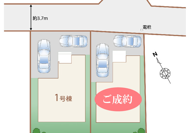 ハートフルタウン武蔵野吉祥寺北町5丁目の見取り図