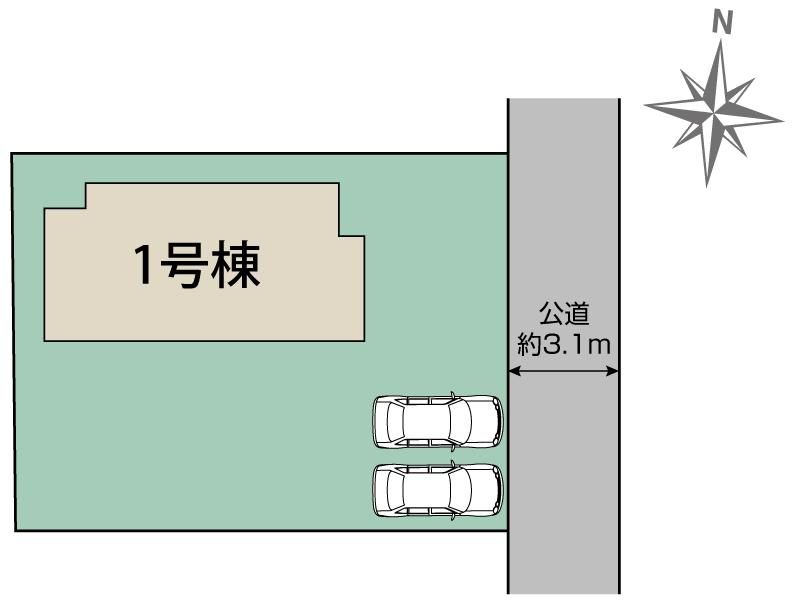 ブルーミングガーデン太田市古戸町１棟の見取り図