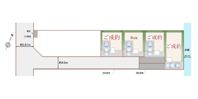 ハートフルタウン桜区西堀第1期の見取り図