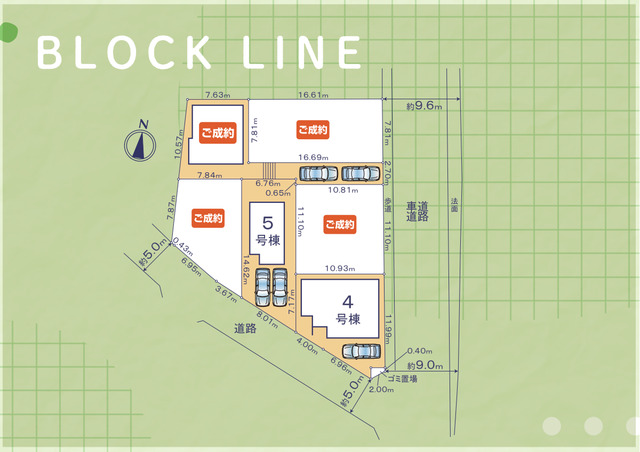 リナージュ千葉市緑区あすみが丘２３－１期の見取り図