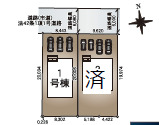 クレイドルガーデン都城市若葉町 第1の見取り図