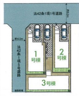ハートフルタウン東久留米市滝山3丁目の見取り図