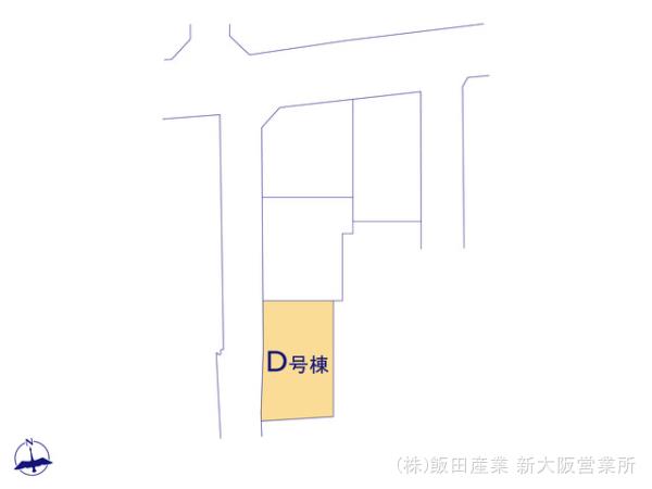 ハートフルタウン(新大阪)柏原安堂町の見取り図