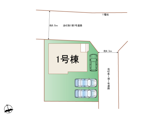 ハートフルタウン(明石)加古川米田町平津の見取り図