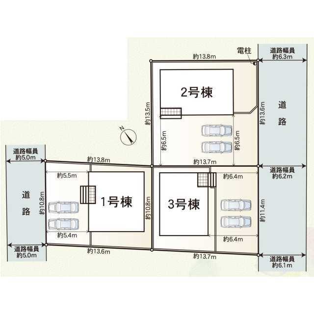 クレイドルガーデン鈴鹿市東磯山 第4の見取り図