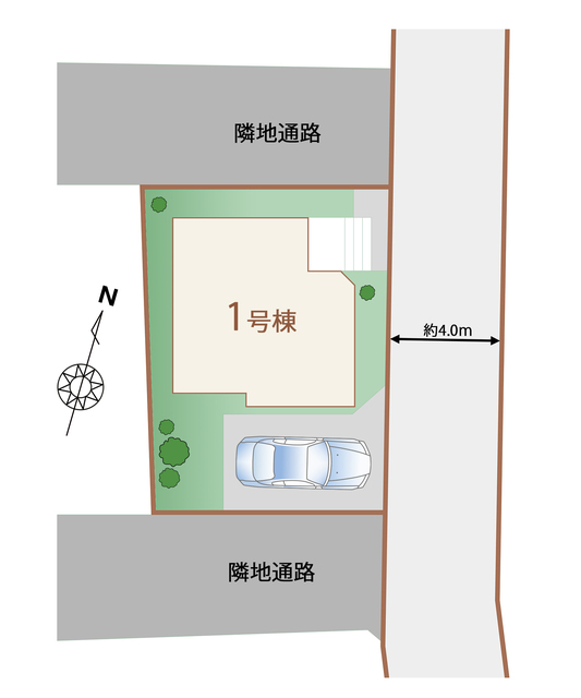 ハートフルタウン三鷹北野1丁目の外観②