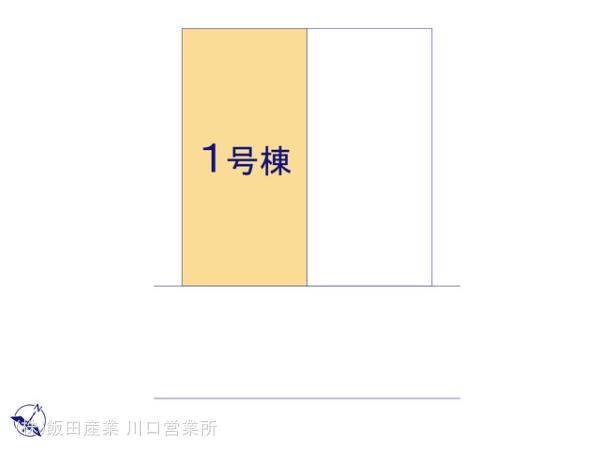 ハートフルタウン北本下石戸第1の見取り図