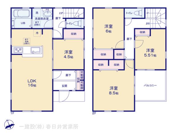 リーブルガーデン津島市南本町七丁目の見取り図