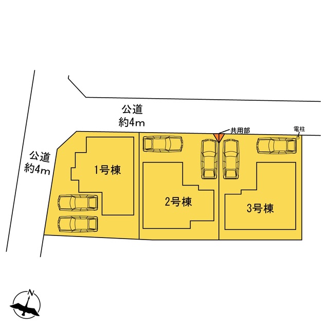 ハートフルタウン伊勢原市沼目4丁目377番の見取り図