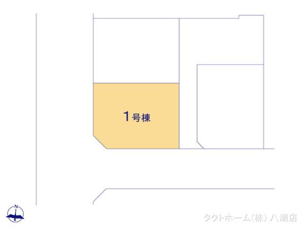 グラファーレ4258蓮田市西新宿９期４棟の見取り図
