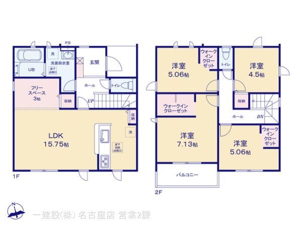 リーブルガーデン津島市大和町の見取り図