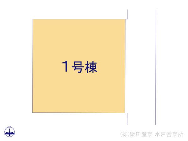 ハートフルタウン小美玉市羽鳥3期の見取り図