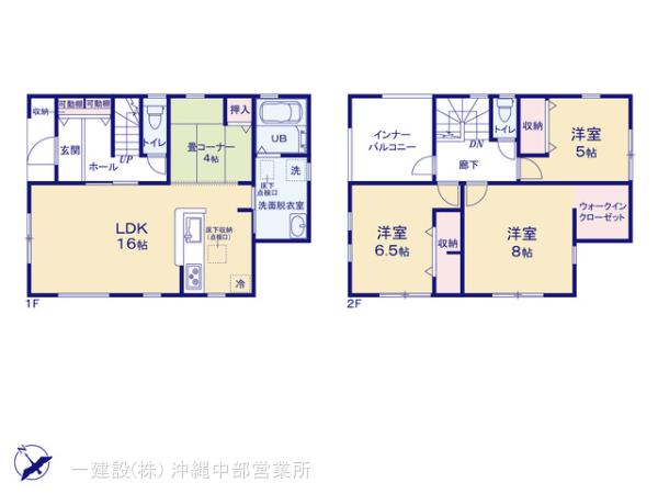 リーブルガーデン沖縄市大里第４の見取り図