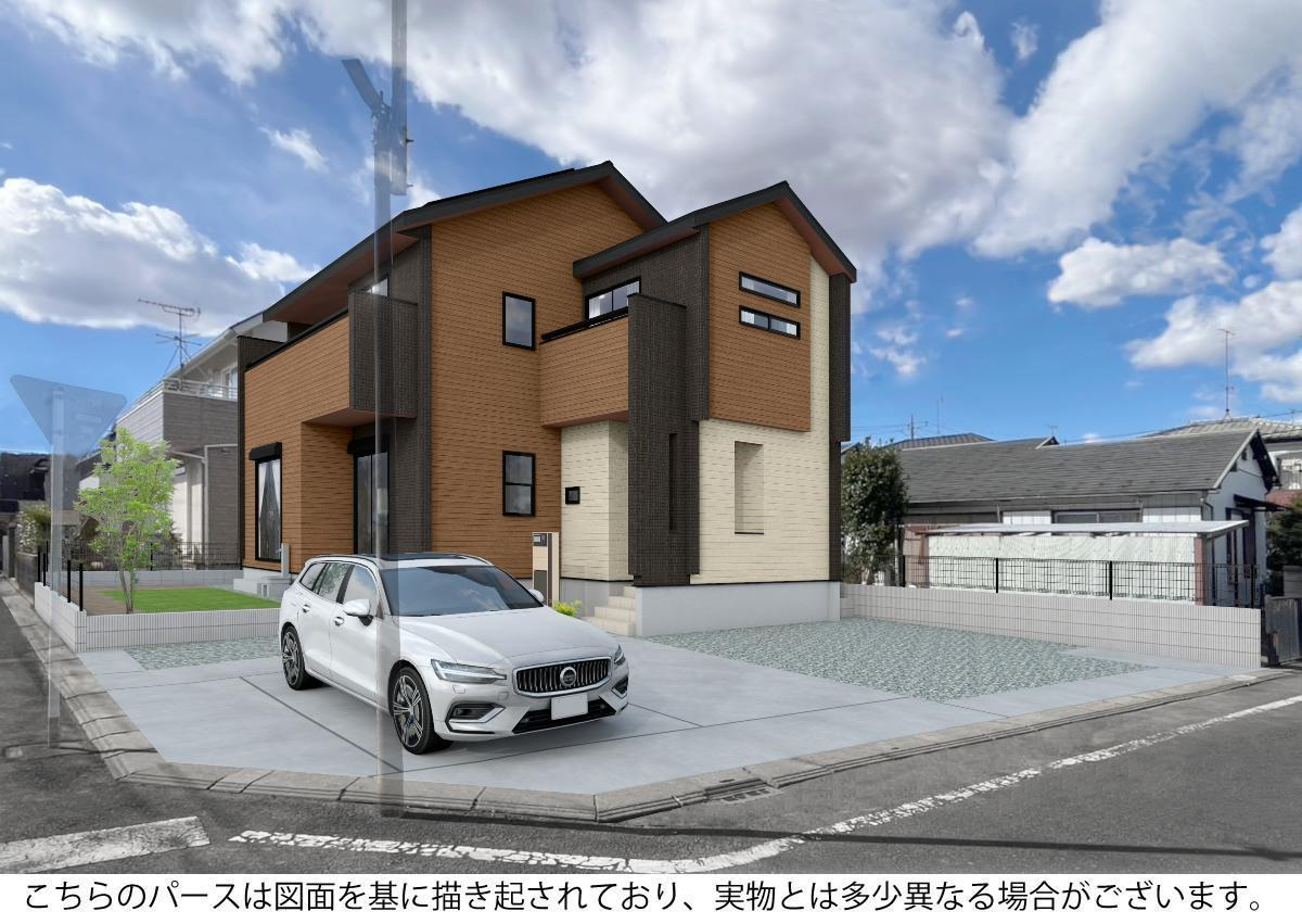 ブルーミングガーデン北本市西高尾７丁目５期１棟の外観②