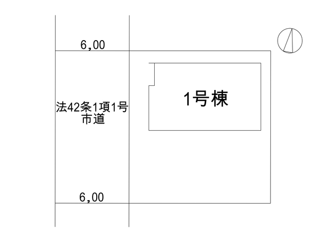 リナージュ八街文違２４－１期　の見取り図