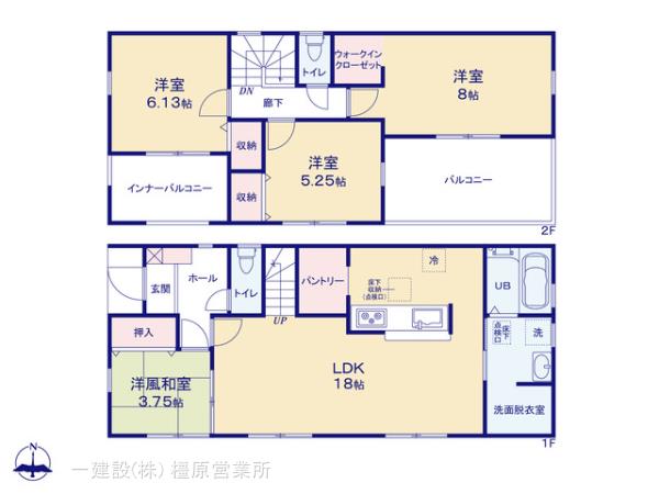 リーブルガーデン奈良市古市町４期の見取り図