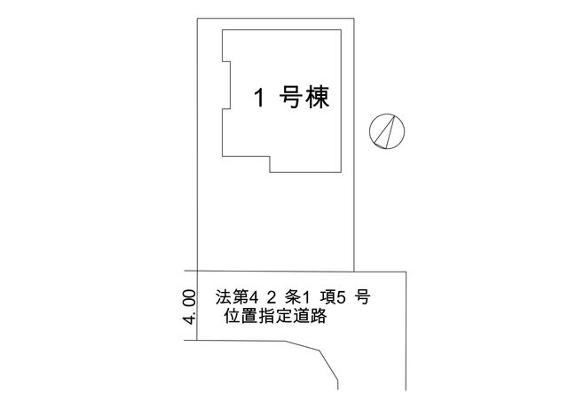 リナージュ豊田市水源町２４－１期の見取り図