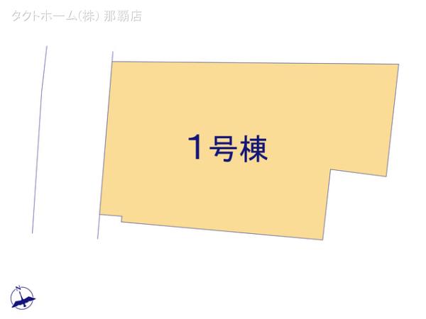 グラファーレ4279うるま市石川３期１棟の見取り図
