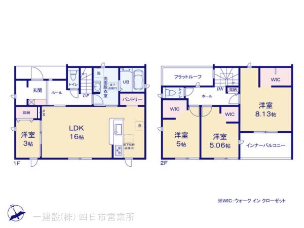 リーブルガーデン鈴鹿市寺家第７の見取り図