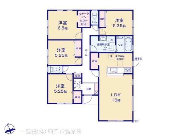 リーブルガーデンいなべ市北勢町垣内の見取り図