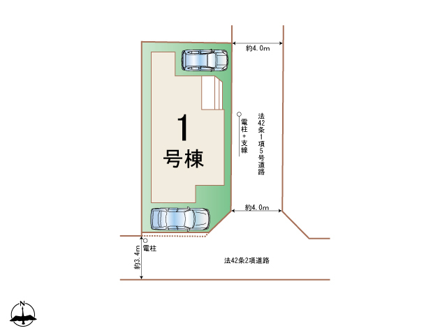 ハートフルタウン(豊)守山区中志段味5期の見取り図