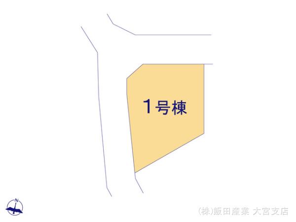 ハートフルタウン草加稲荷4期の見取り図