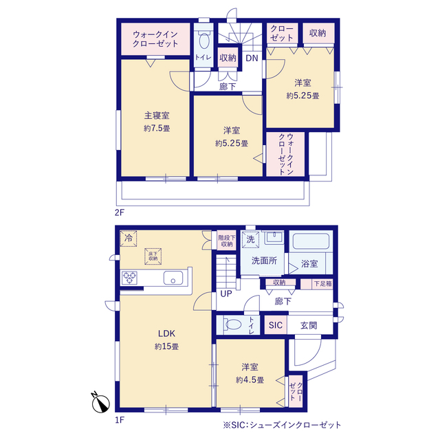 グラファーレ4237高浜市呉竹町３期３棟の見取り図