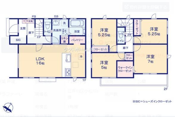グラファーレ4282江戸川区小松川１棟の見取り図