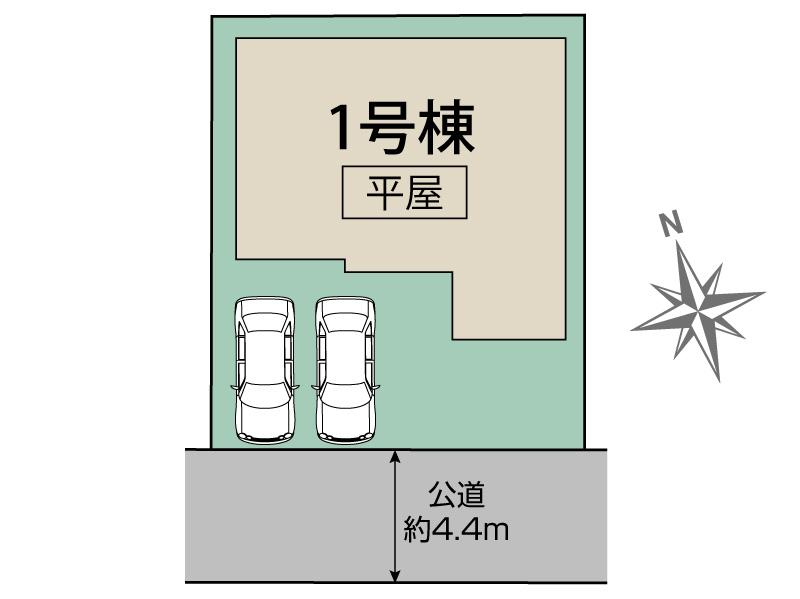 ブルーミングガーデン我孫子市青山台４丁目１棟の見取り図