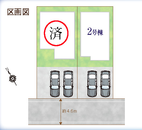 ハートフルタウン横浜市栄区若竹町213番の見取り図