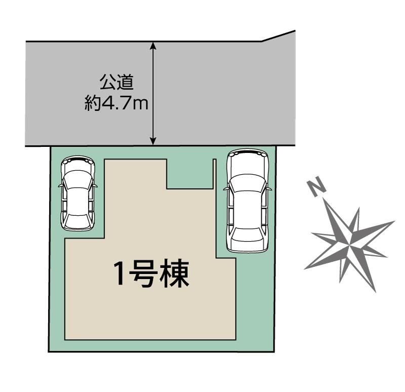 ブルーミングガーデン枚方市渚東町１棟の見取り図
