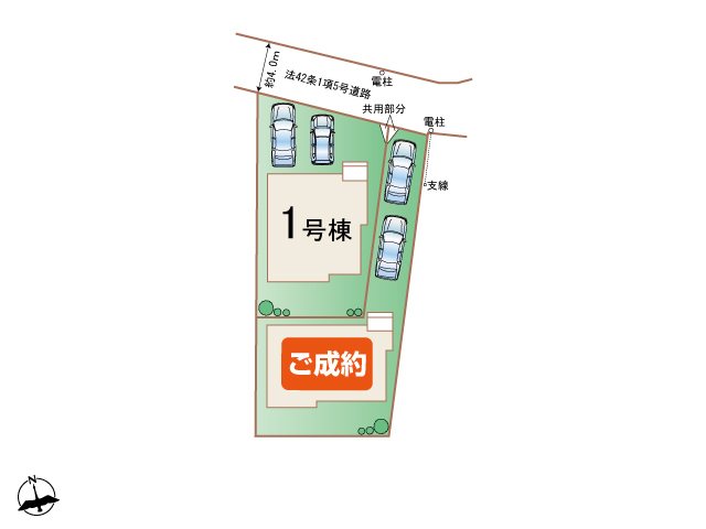 ハートフルタウン小松島11期の見取り図