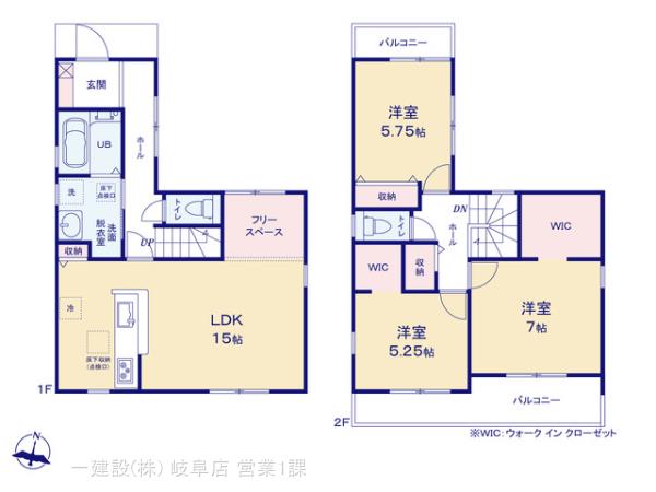 リーブルガーデン南区浜田町第１期の見取り図