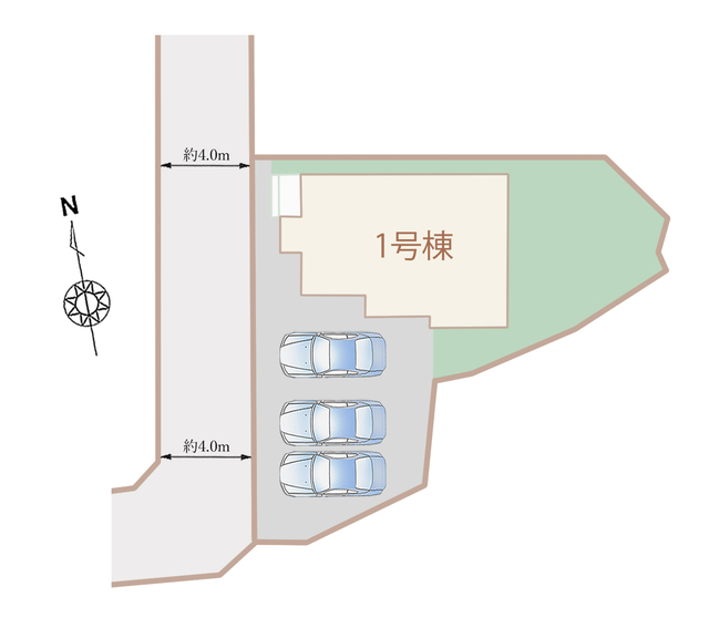 ハートフルタウン富士市今泉8期の見取り図