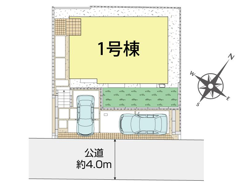 ブルーミングガーデン横浜市南区永田北２丁目１棟の見取り図