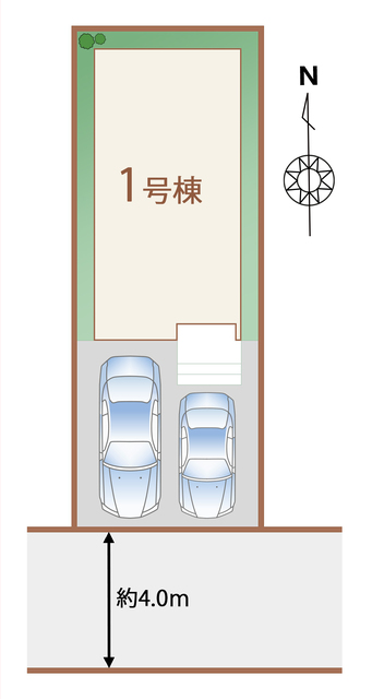 ハートフルタウン川口伊刈第4期の見取り図