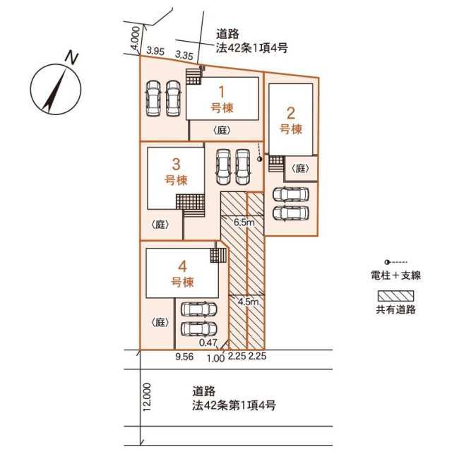クレイドルガーデン竹原市竹原町 第2の見取り図
