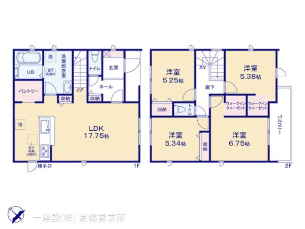 リーブルガーデン南丹市八木駅西の見取り図