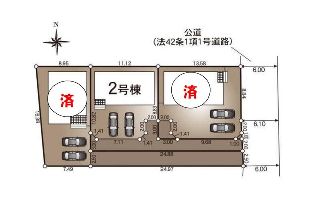 クレイドルガーデン豊田市井上町 第10の見取り図