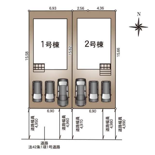 クレイドルガーデン鹿児島市大明丘 第10の見取り図