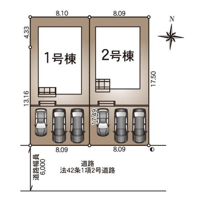 クレイドルガーデン鹿児島市川上町 第15の見取り図